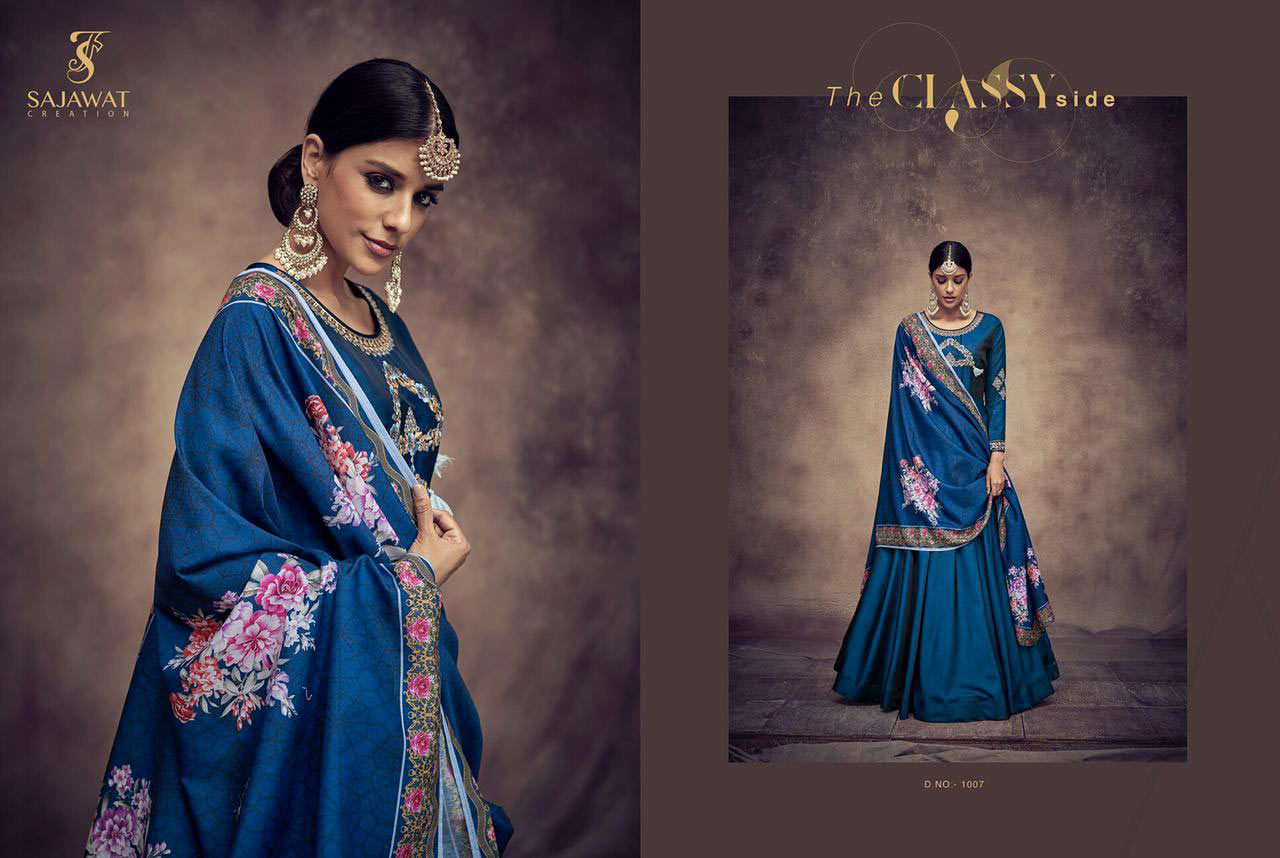 Bride Vol-3 Sajawat Creation Tapeta Silk Salwar Kameez Bride Vol-3 Sajawat Creation Tapeta Silk Salwar Kameez